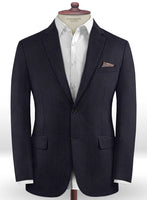 Caccioppoli Dapper Dandy Chillo Dark Blue Wool Jacket - StudioSuits