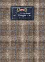 Caccioppoli Dapper Dandy Dicanno Brown Wool Suit - StudioSuits