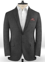 Caccioppoli Dapper Dandy Dino Gray Wool Jacket - StudioSuits