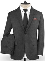 Caccioppoli Dapper Dandy Dino Gray Wool Suit - StudioSuits