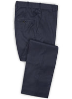 Caccioppoli Dapper Dandy Duffon Blue Wool Suit - StudioSuits