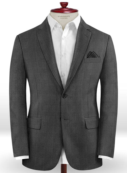 Caccioppoli Dapper Dandy Gloris Gray Wool Jacket - StudioSuits