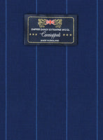 Caccioppoli Dapper Dandy Havssi Blue Wool Suit - StudioSuits