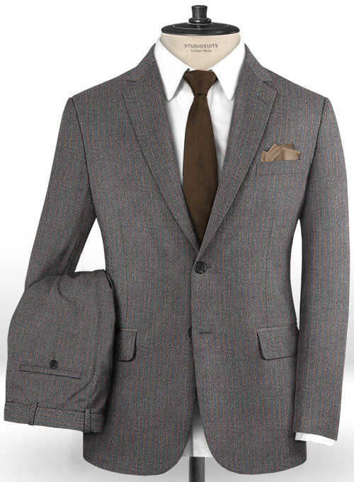 Caccioppoli Dapper Dandy Ichini Club Blue Wool Suit - StudioSuits