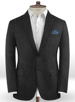 Caccioppoli Dapper Dandy Lead Gray Wool Jacket - StudioSuits