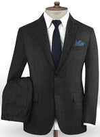 Caccioppoli Dapper Dandy Lead Gray Wool Suit - StudioSuits