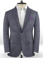 Caccioppoli Dapper Dandy Lionni Blue Wool Jacket - StudioSuits