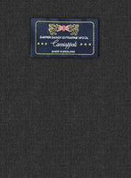 Caccioppoli Dapper Dandy Nedro Charcoal Wool Suit - StudioSuits
