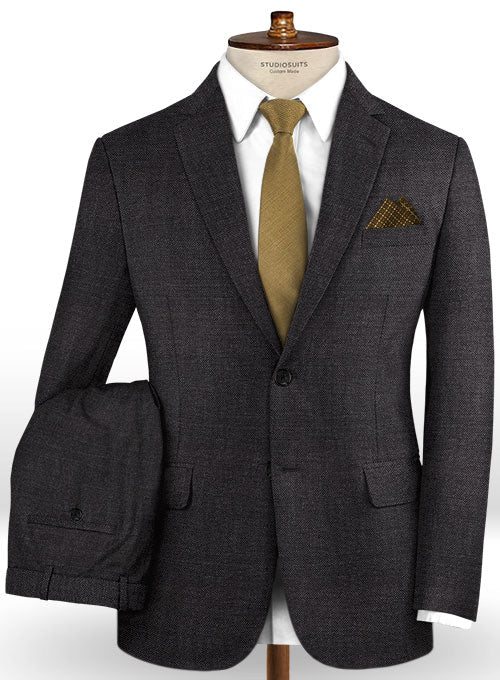 Caccioppoli Dapper Dandy Odreva Slate Blue Wool Suit - StudioSuits