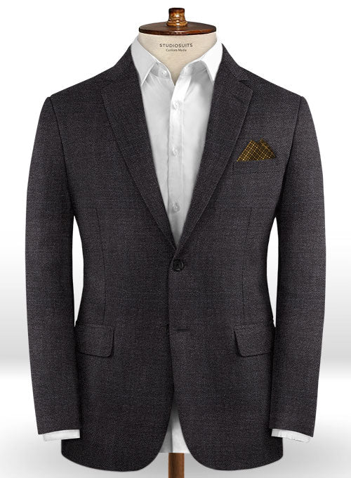 Caccioppoli Dapper Dandy Odreva Slate Blue Wool Suit - StudioSuits