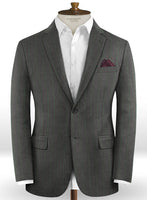 Caccioppoli Dapper Dandy Palor Dark Gray Wool Jacket - StudioSuits