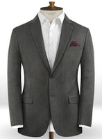 Caccioppoli Dapper Dandy Palor Dark Gray Wool Suit - StudioSuits