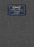 Caccioppoli Dapper Dandy Sancto Gray Wool Jacket - StudioSuits