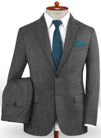 Caccioppoli Dapper Dandy Sancto Gray Wool Suit - StudioSuits