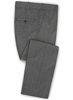 Caccioppoli Dapper Dandy Tarazo Gray Wool Suit - StudioSuits