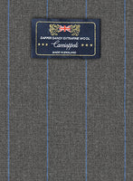 Caccioppoli Dapper Dandy Tarazo Gray Wool Suit - StudioSuits