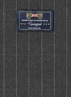 Caccioppoli Dapper Dandy Vigi Dark Gray Wool Jacket - StudioSuits