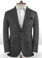 Caccioppoli Dapper Dandy Vigi Dark Gray Wool Jacket - StudioSuits