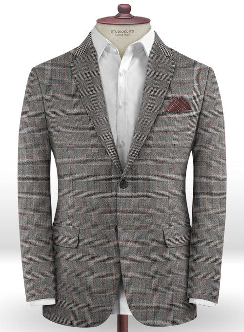 Caccioppoli Dapper Dandy Vucia Light Blue Wool Jacket - StudioSuits