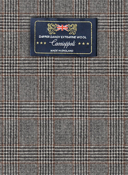 Caccioppoli Dapper Dandy Vucia Light Blue Wool Jacket - StudioSuits