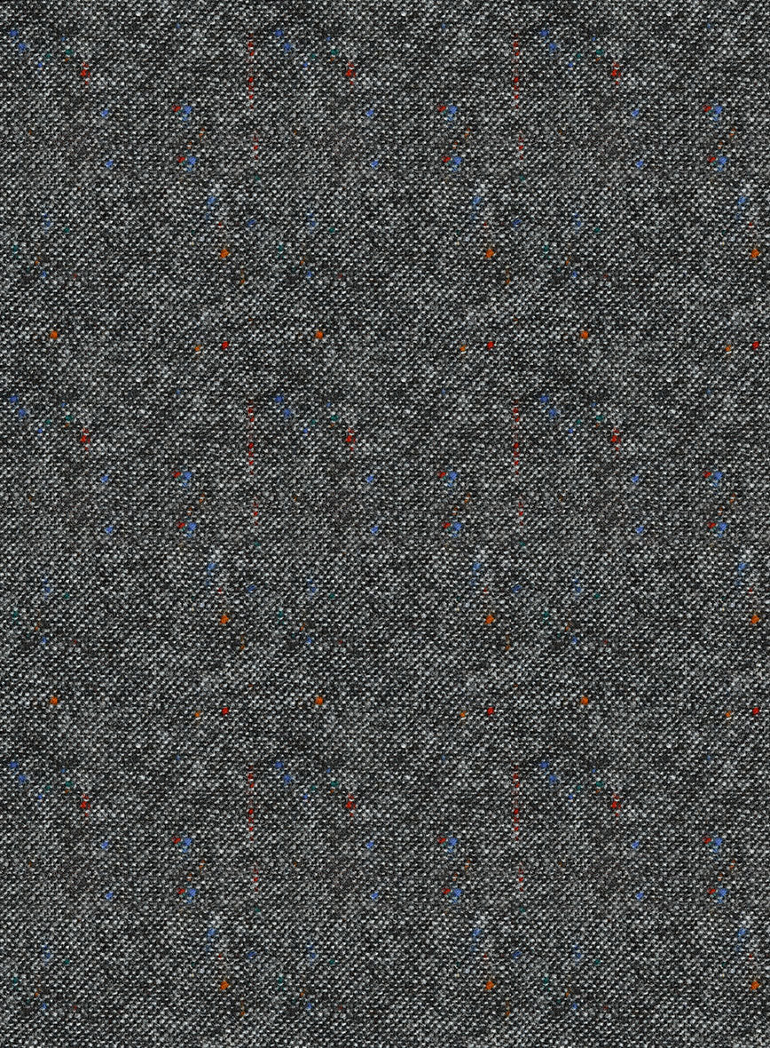 Caccioppoli Donegal Gray Tweed Pants - StudioSuits
