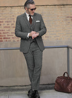 Caccioppoli Donegal Gray Tweed Suit - StudioSuits