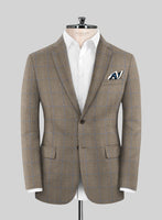 Caccioppoli Erlo Brown Wool Suit - StudioSuits