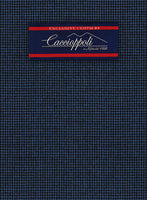 Caccioppoli Fresco Wool Blue Feorra Suit - StudioSuits