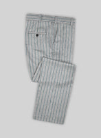 Caccioppoli Jimena Gray Wool Pants - StudioSuits