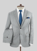 Caccioppoli Jimena Gray Wool Suit - StudioSuits