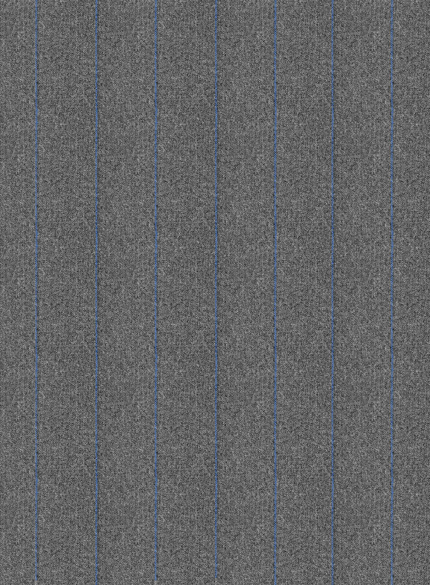 Caccioppoli Nevro Gray Wool Pants - StudioSuits