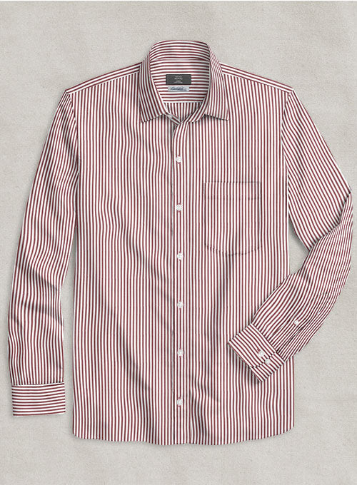Caccioppoli Pink Stripes Shirt - StudioSuits