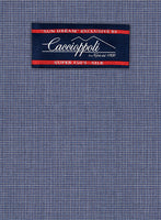 Caccioppoli Sun Dream Odri Blue Wool Silk Jacket - StudioSuits