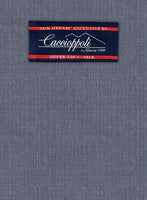 Caccioppoli Sun Dream Polico Blue Wool Silk Pants - StudioSuits