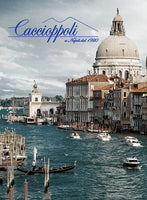 Caccioppoli Sun Dream Polico Blue Wool Silk Pants - StudioSuits