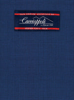 Caccioppoli Sun Dream Trippo Blue Wool Silk Pants - StudioSuits