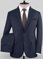 Caccioppoli Sun Dream Aciaga Blue Wool Silk Suit - StudioSuits