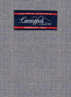 Caccioppoli Sun Dream Cecini Gray Wool Silk Jacket - StudioSuits