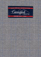 Caccioppoli Sun Dream Cecini Gray Wool Silk Suit - StudioSuits