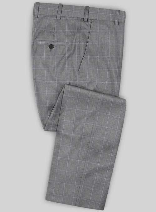 Caccioppoli Sun Dream Jappo Gray Wool Silk Suit - StudioSuits