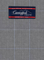 Caccioppoli Sun Dream Jappo Gray Wool Silk Suit - StudioSuits