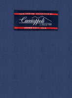 Caccioppoli Sun Dream Papina Casa Blue Wool Silk Jacket - StudioSuits