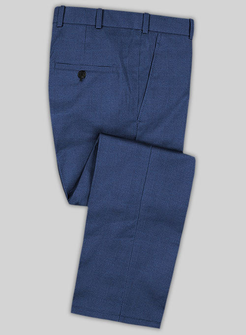 Caccioppoli Sun Dream Papina Casa Blue Wool Silk Suit - StudioSuits