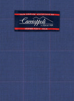 Caccioppoli Sun Dream Serari Blue Wool Silk Suit - StudioSuits