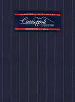 Caccioppoli Sun Dream Sodina Navy Blue Wool Silk Pants - StudioSuits