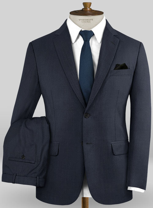 Caccioppoli Sun Dream Zicci Blue Wool Silk Suit - StudioSuits