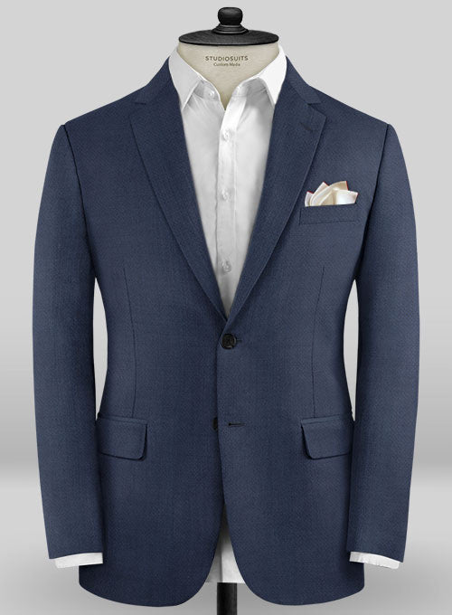 Caccioppoli Sun Dream Zoncci Blue Wool Silk Suit - StudioSuits