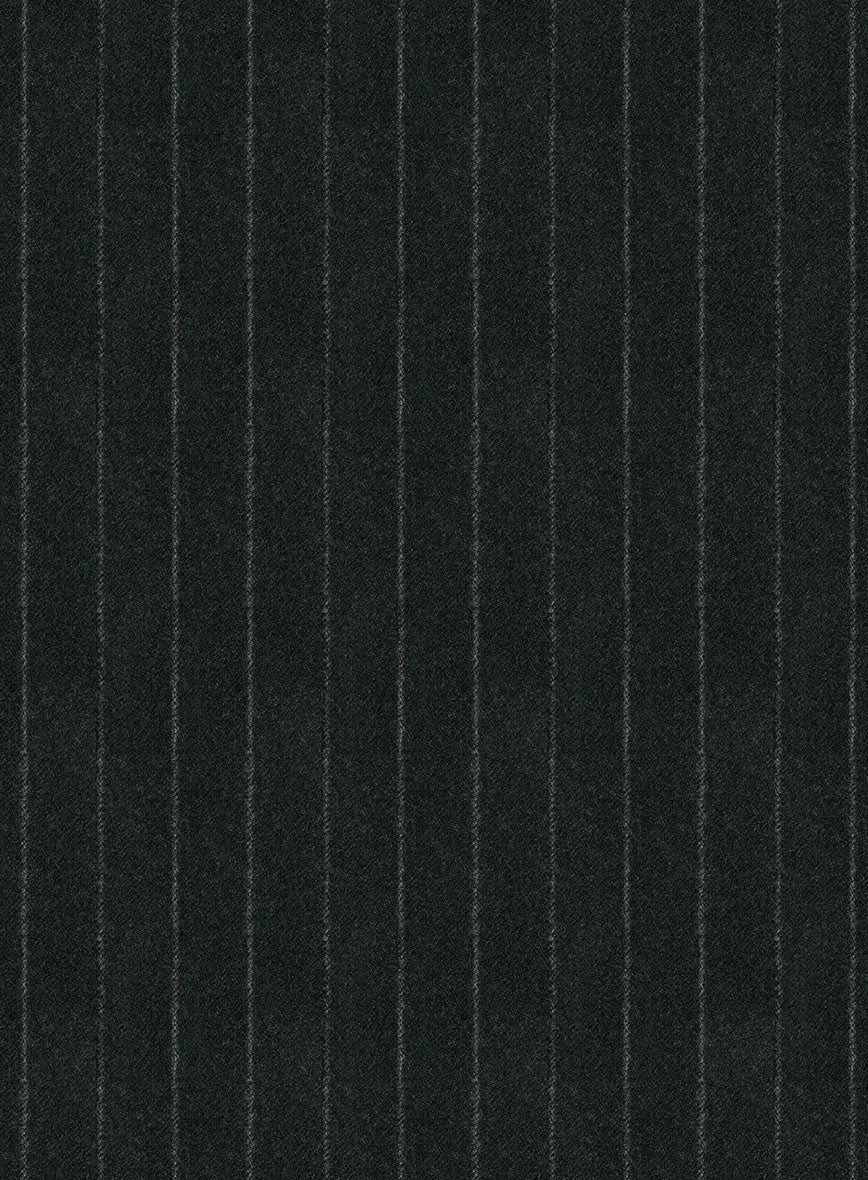 Caccioppoli Udia Dark Green Wool Jacket - StudioSuits