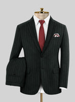 Caccioppoli Udia Dark Green Wool Suit - StudioSuits