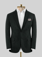 Caccioppoli Udia Dark Green Wool Suit - StudioSuits